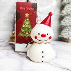 Snowman Shaped Mini Candle