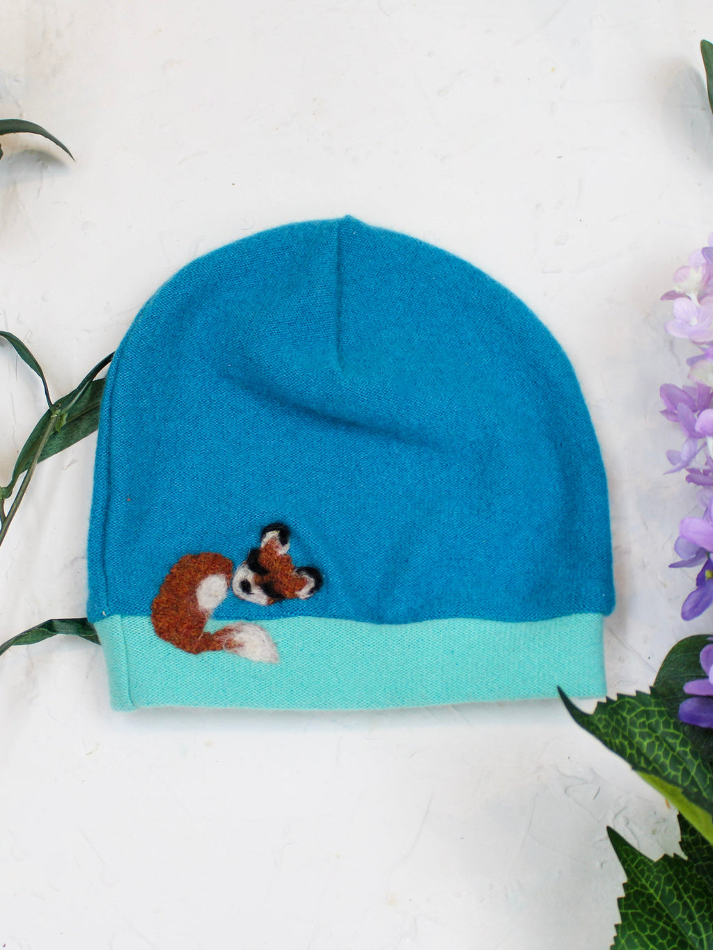 Sleeping Fox Cashmere Hat - Toddler — Select Your Color