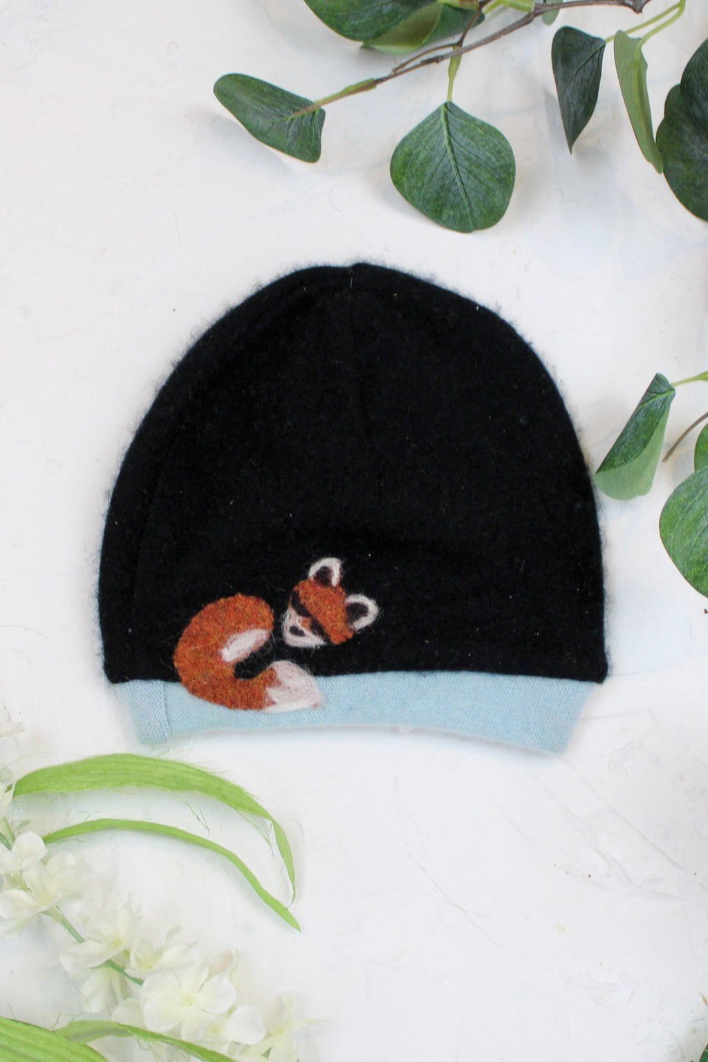 Sleeping Fox Cashmere Hat - Toddler — Select Your Color