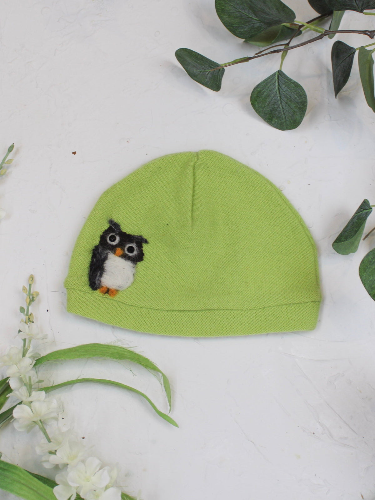 Owl Cashmere Hat - Toddler — Select Your Color