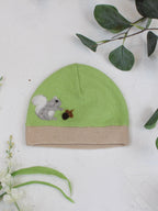 Squirrel Cashmere Hat - Baby — Select Your Color