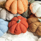 Handmade Plush Cotton Filled Blair Pumpkin — Select Your Color and Size