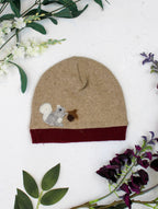 Squirrel Cashmere Hat - Child — Select Your Color