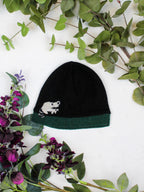 Raccoon Cashmere Hat - Child — Select Your Color