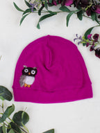 Owl Cashmere Hat - Adult/Big Kid — Select Your Color