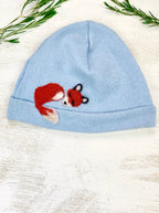 Sleeping Fox Cashmere Hat - Child — Select Your Color