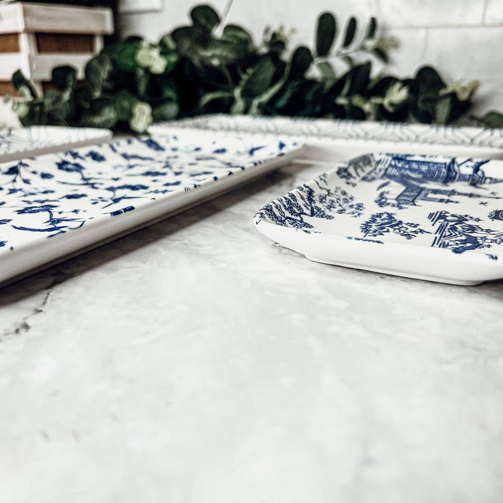 Chinoiserie 4 Piece Serving Set