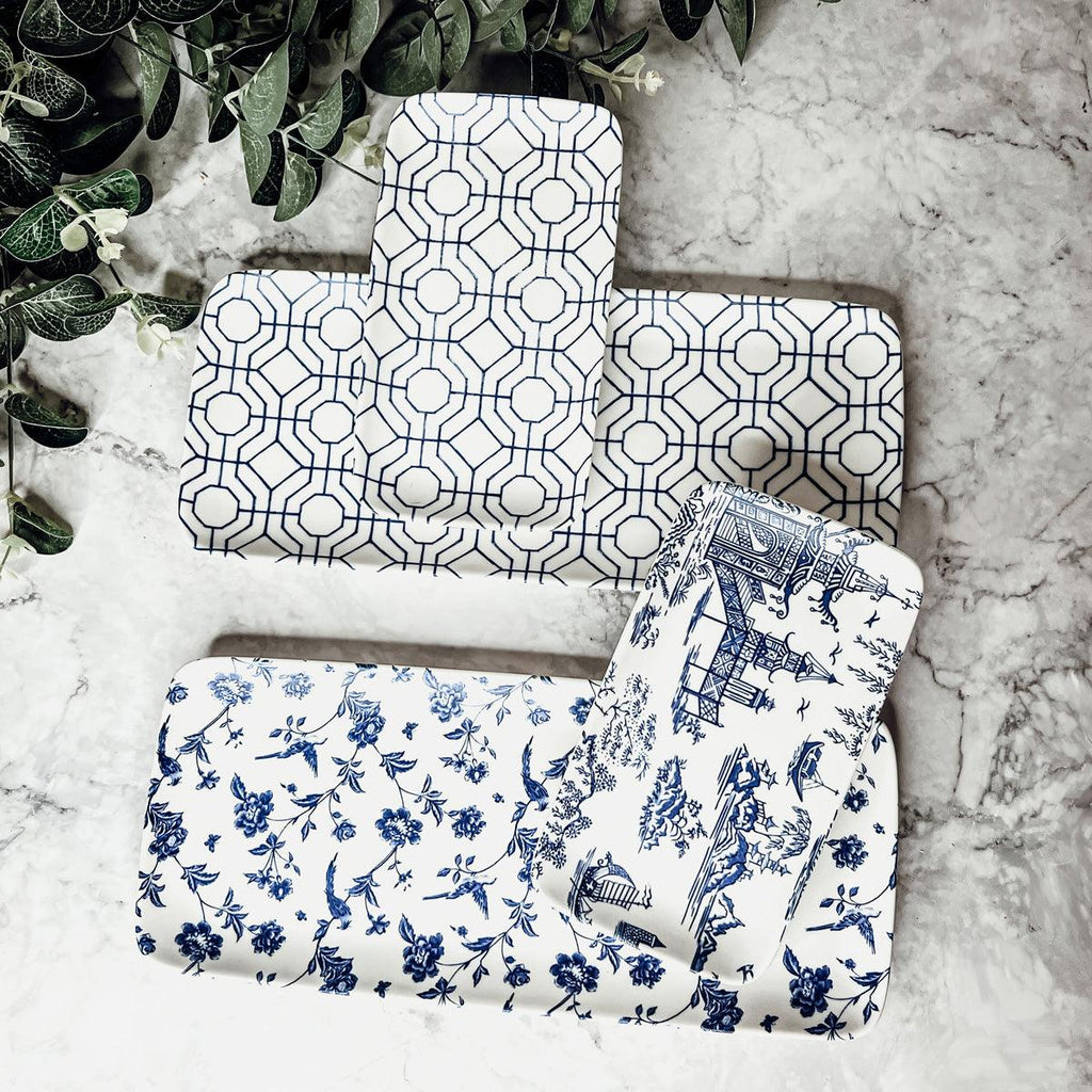 Chinoiserie 4 Piece Serving Set