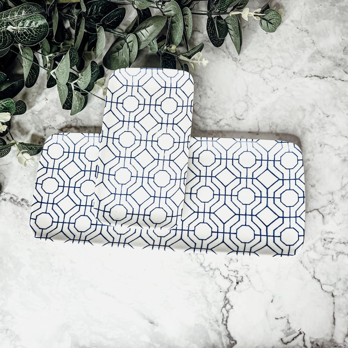Chinoiserie 4 Piece Serving Set