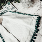 Forest Green Christmas Dish Towels - Set of 2
