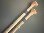Purple Glitter Resin & Maple Knitting Needles — Choose Your Size