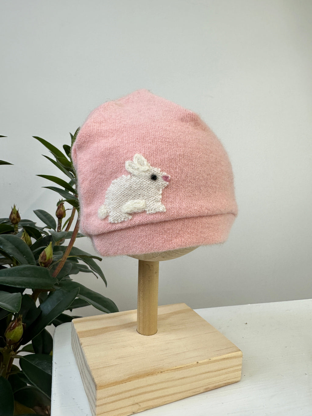 Bunny Cashmere Hat - Baby — Select Your Color