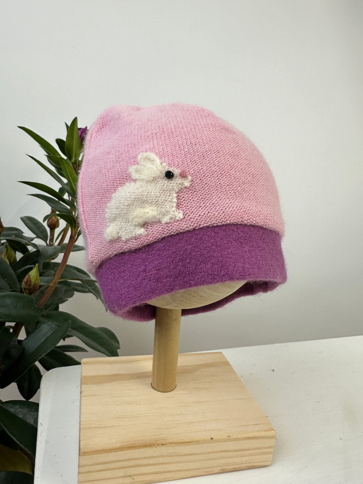 Bunny Cashmere Hat - Baby — Select Your Color
