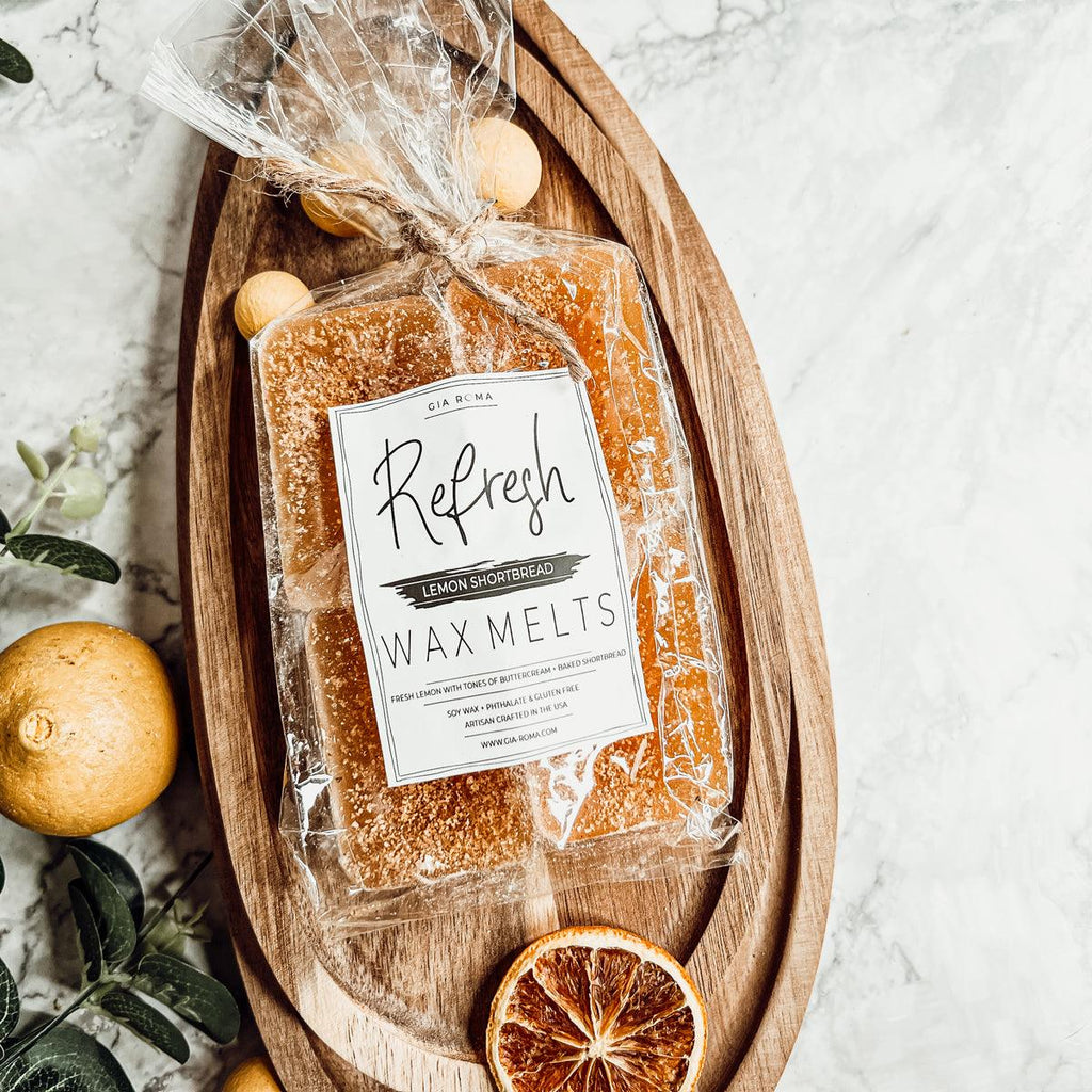 Lemon Shortbread XL Wax Melts — Select Your Label