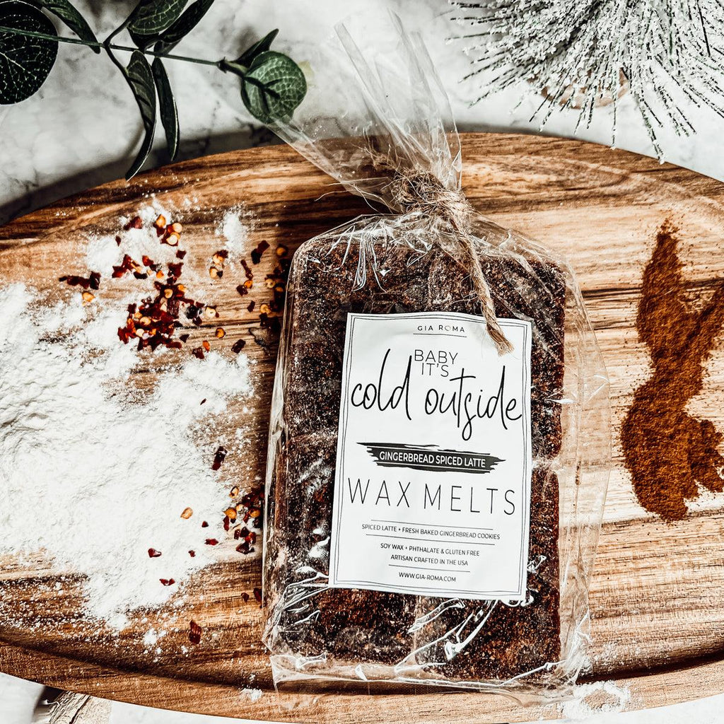 Gingerbread Spiced Latte XL Wax Melts — Select Your Label