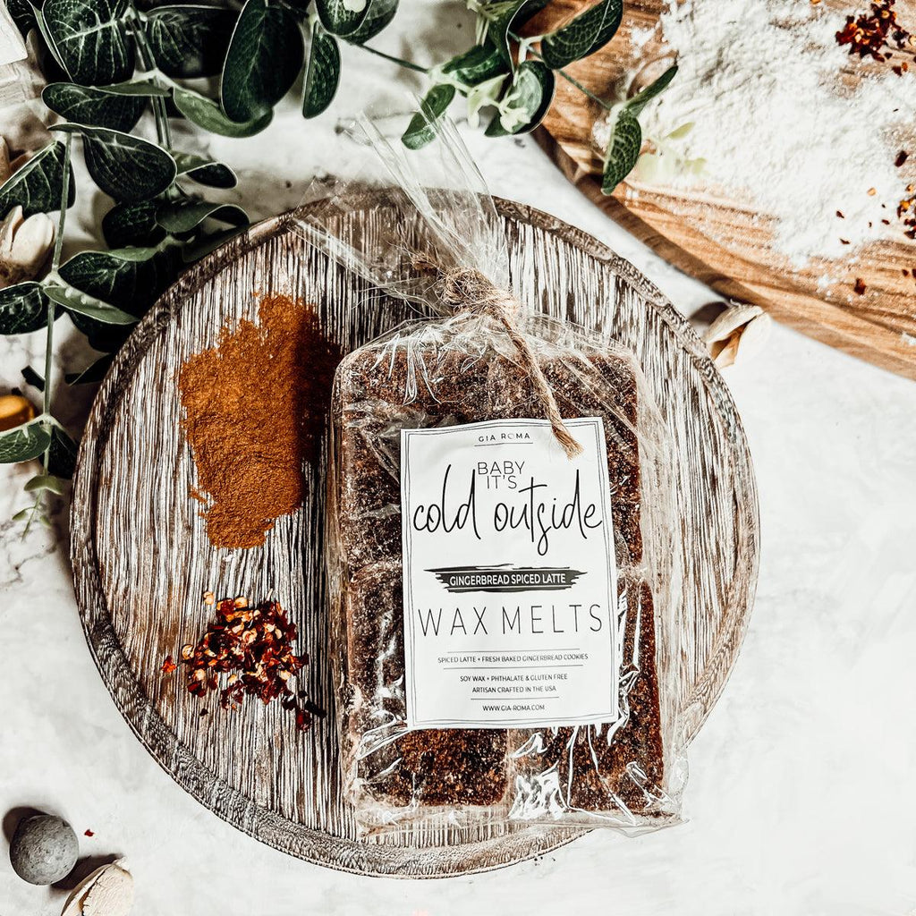 Gingerbread Spiced Latte XL Wax Melts — Select Your Label