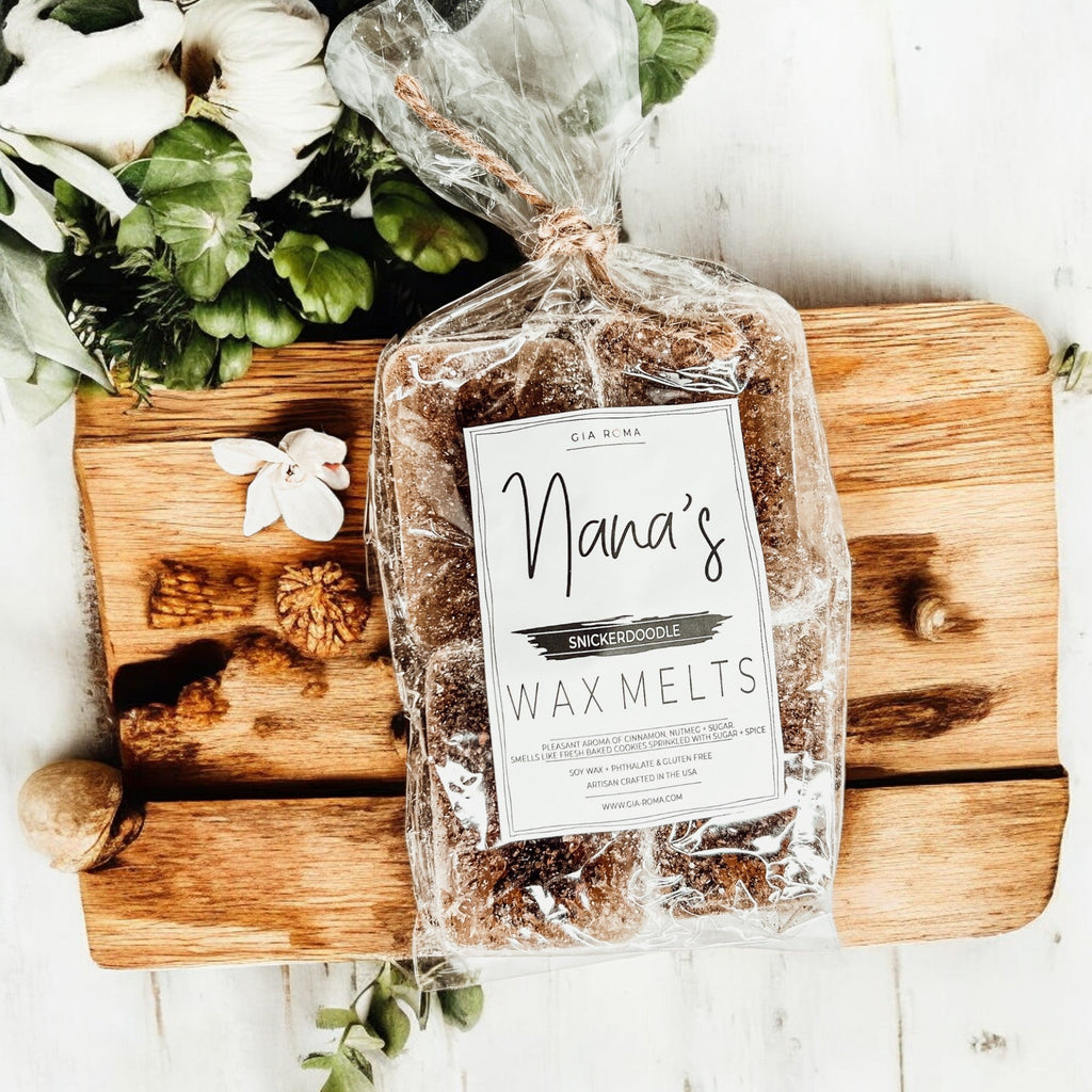 Snickerdoodle XL Wax Melts — Select Your Label