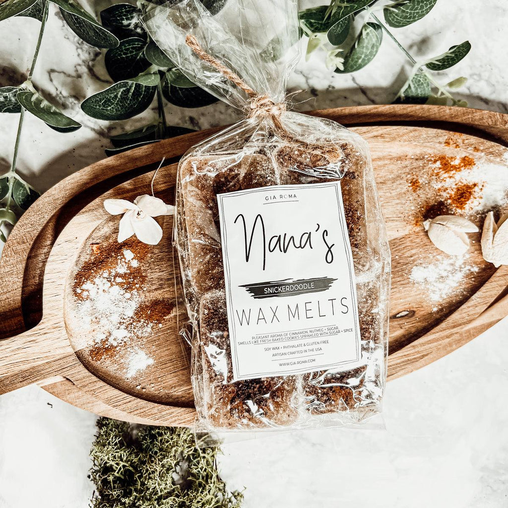 Snickerdoodle XL Wax Melts — Select Your Label