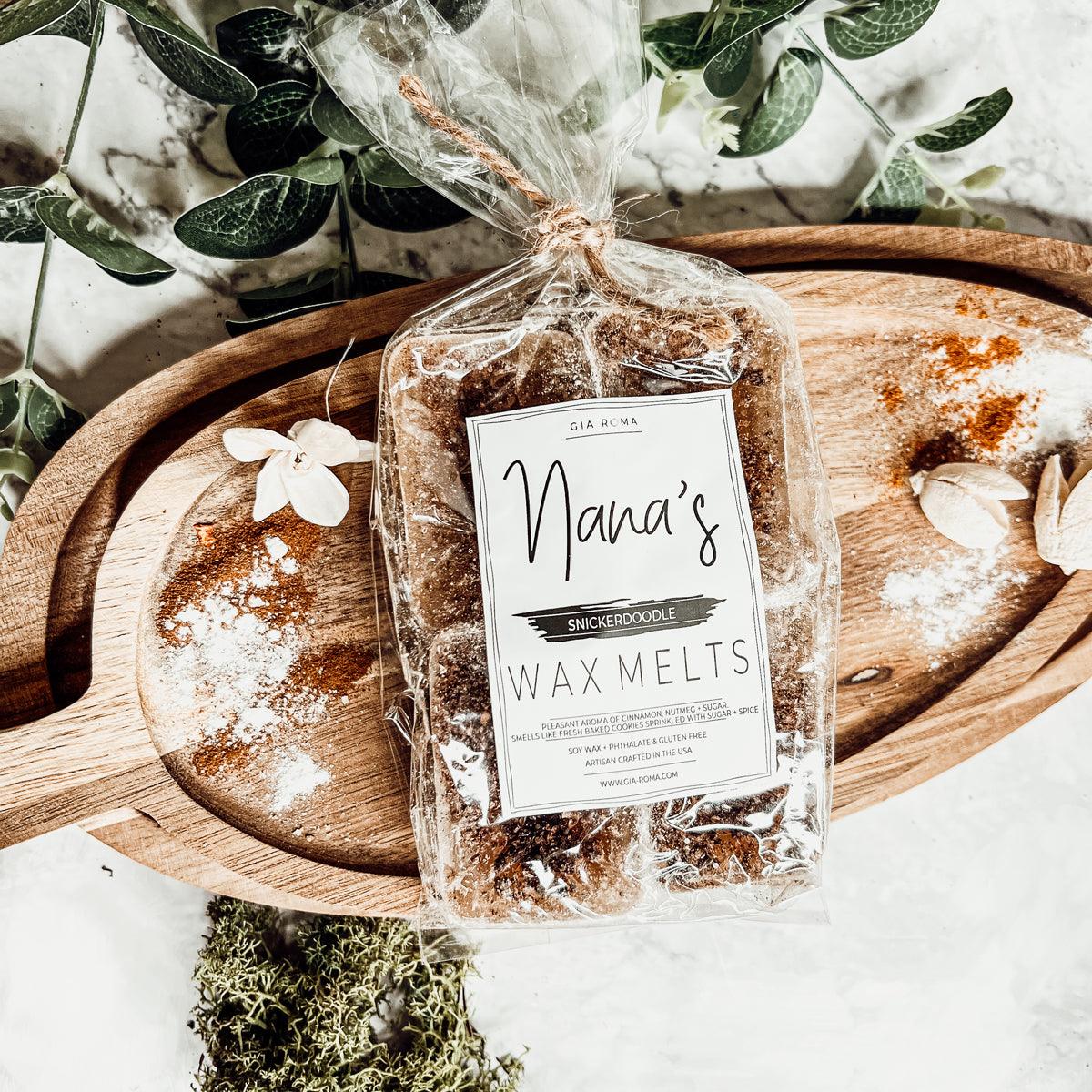 Snickerdoodle XL Wax Melts — Select Your Label