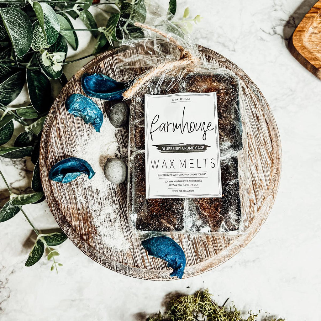 Blueberry Crumb XL Wax Melts — Select Your Label