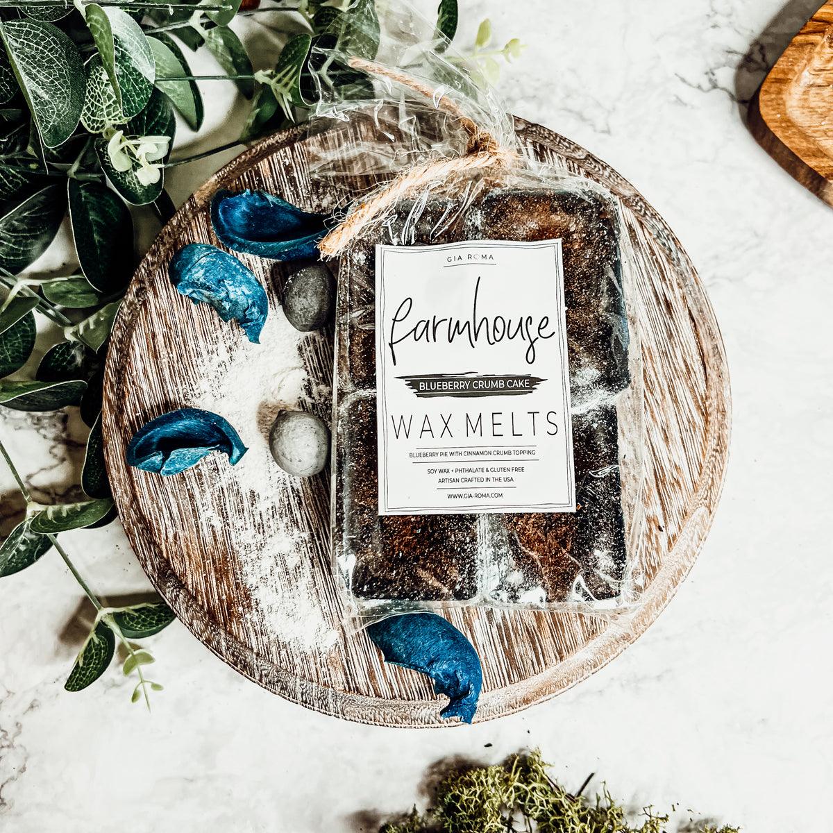 Blueberry Crumb XL Wax Melts — Select Your Label