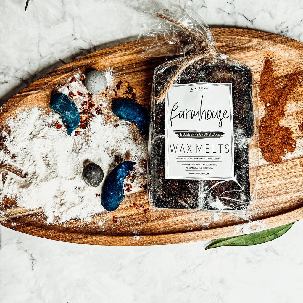 Blueberry Crumb XL Wax Melts — Select Your Label