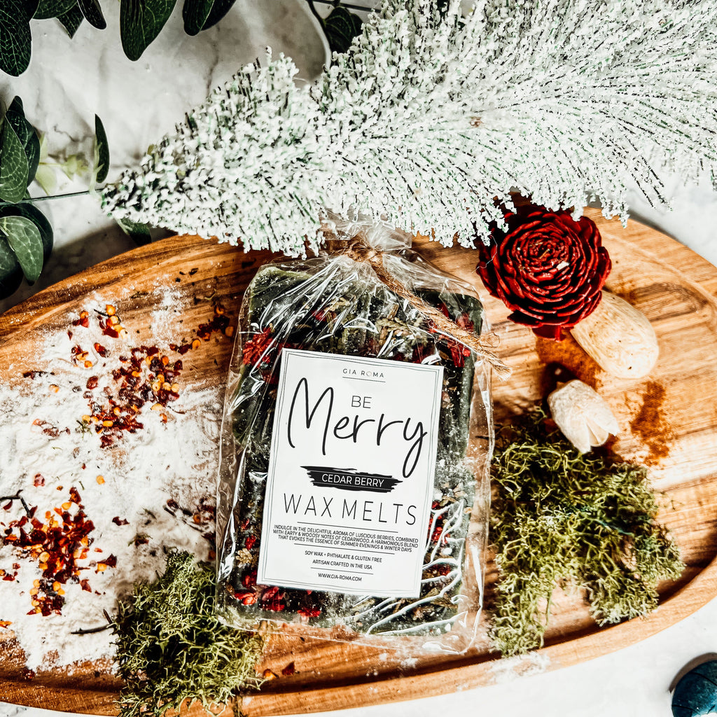 Cedar Berry XL Wax Melts — Select Your Label