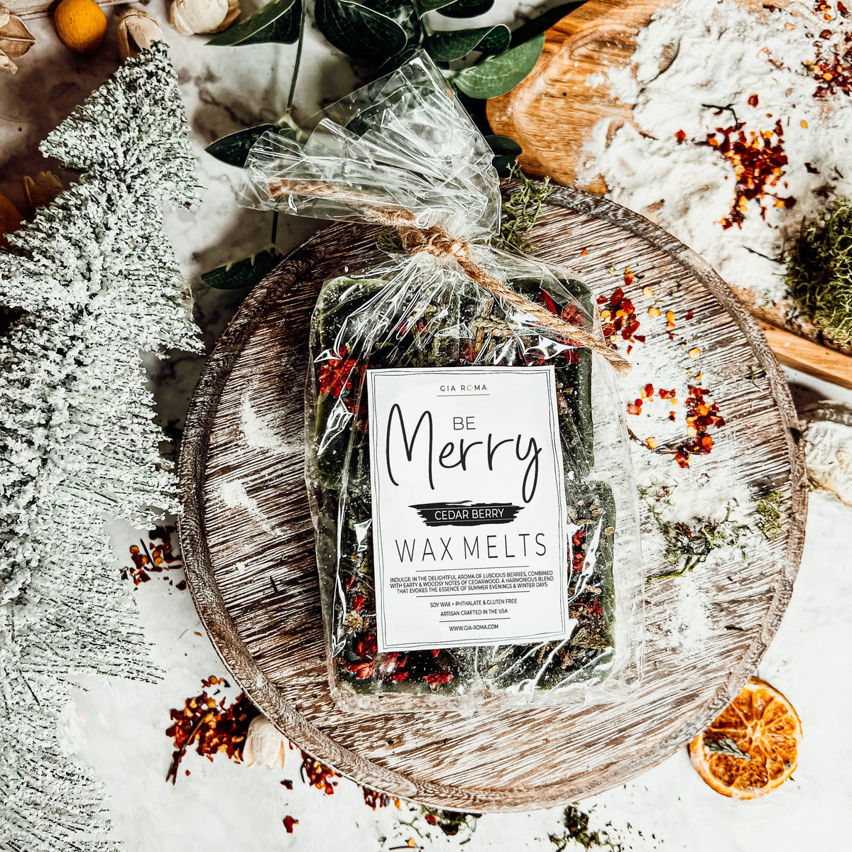 Cedar Berry XL Wax Melts — Select Your Label
