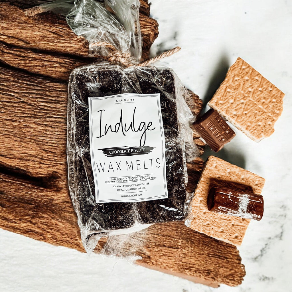 Chocolate Biscotti XL Wax Melts — Select Your Label