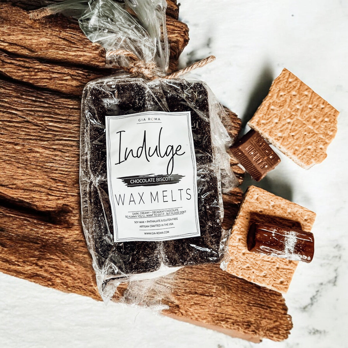 Chocolate Biscotti XL Wax Melts — Select Your Label
