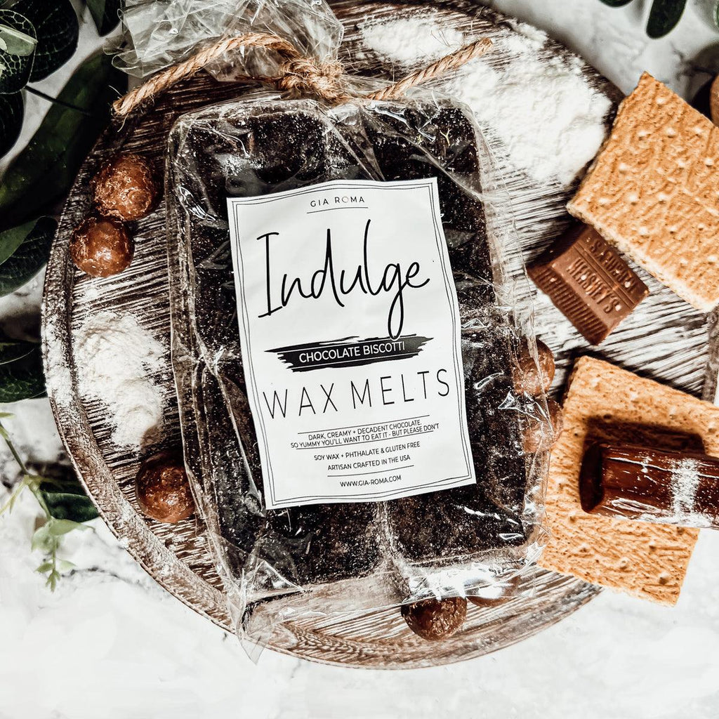 Chocolate Biscotti XL Wax Melts — Select Your Label