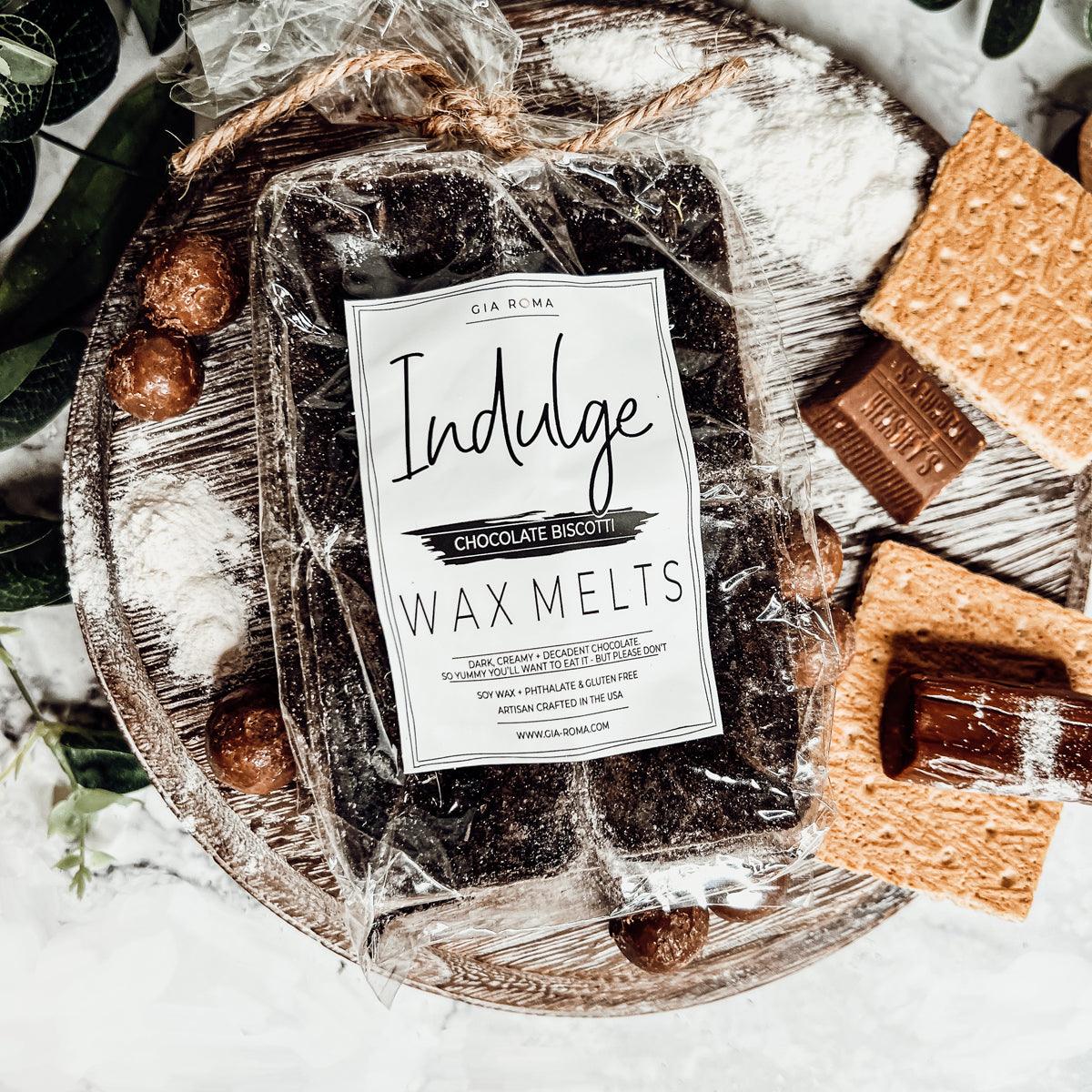 Chocolate Biscotti XL Wax Melts — Select Your Label