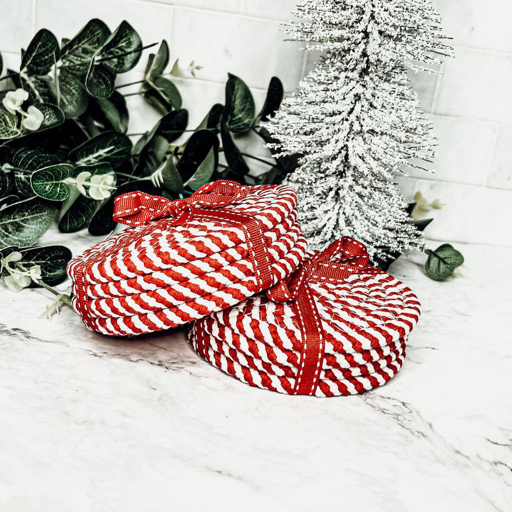 Candy Cane Coaster PRE-ORDER — Select Your Color