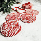 Candy Cane Coaster PRE-ORDER — Select Your Color