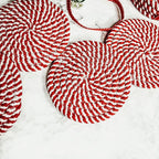 Candy Cane Coaster PRE-ORDER — Select Your Color