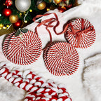 Candy Cane Coaster PRE-ORDER — Select Your Color