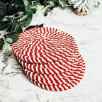 Candy Cane Coaster PRE-ORDER — Select Your Color