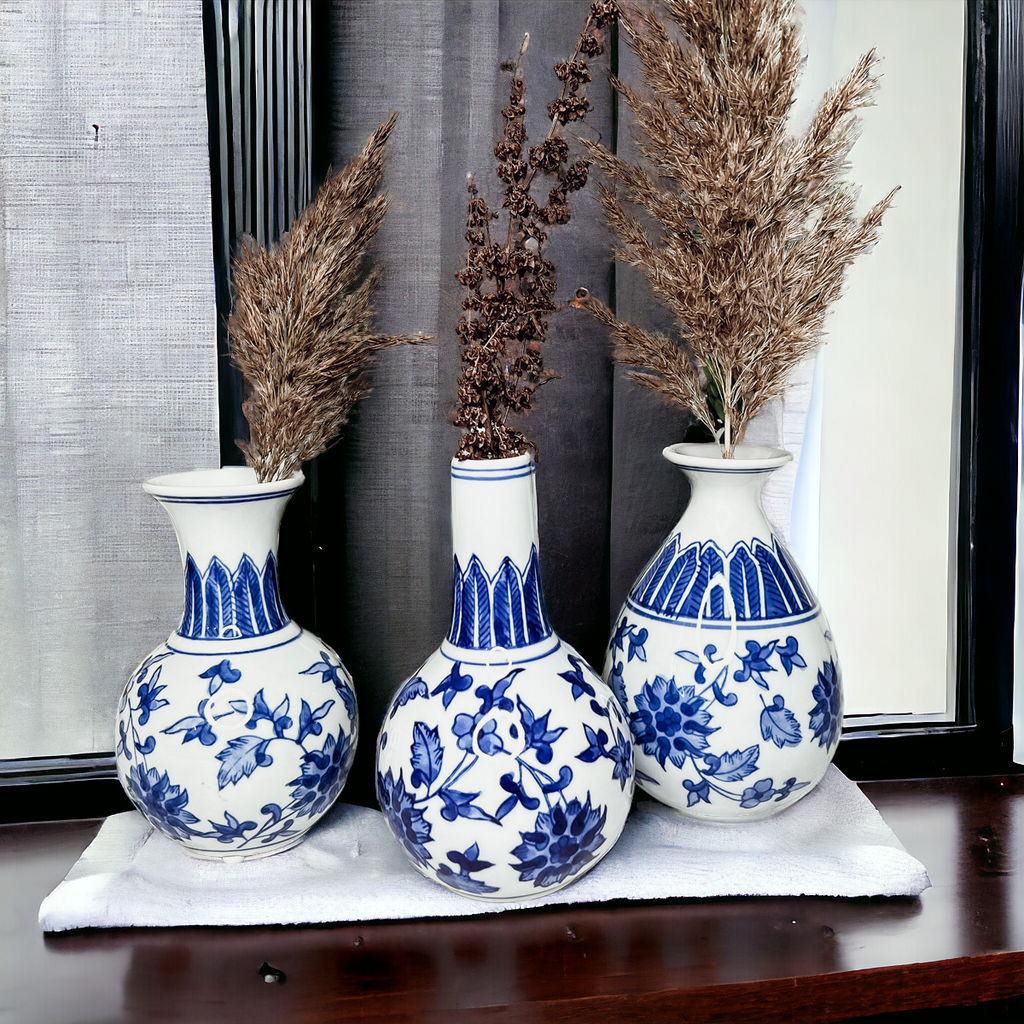Chinoiserie Mediterranean Canton Vase — Select Your Style