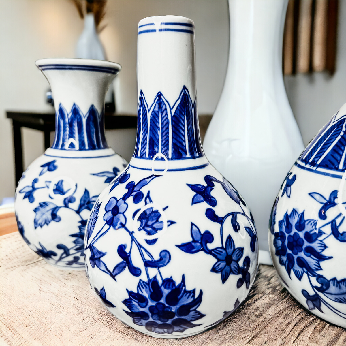 Chinoiserie Mediterranean Canton Vase — Select Your Style