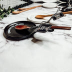 Large Give It a Rest Spoon Rest and Wooden Spoon  — Select Your Style & Spoon