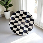 Courtly Check Ceramic Coasters — Select Your Pack & Style