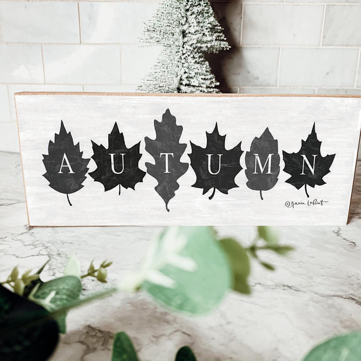 Handmade Wooden Autumn Sign