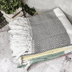 Haley Diamond XL Turkish Cotton Towel — Select Your Color