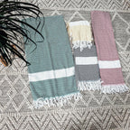 Haley Diamond XL Turkish Cotton Towel — Select Your Color