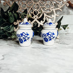 Blue & White Ginger Jar Salt & Pepper Shakers