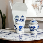 Blue & White Ginger Jar Salt & Pepper Shakers