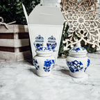 Blue & White Ginger Jar Salt & Pepper Shakers