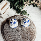 Blue & White Ginger Jar Salt & Pepper Shakers