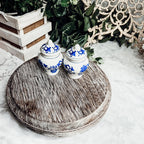 Blue & White Ginger Jar Salt & Pepper Shakers