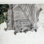 Casablanca Pom Pom Throw Blanket — Select Your Color